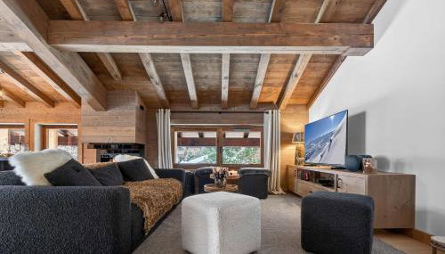 Megeve Luxury Spa Escape with views and parking - Foto 3