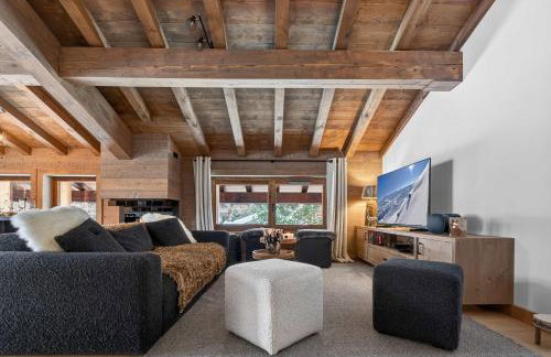 Megeve Luxury Spa Escape with views and parking - Foto 40