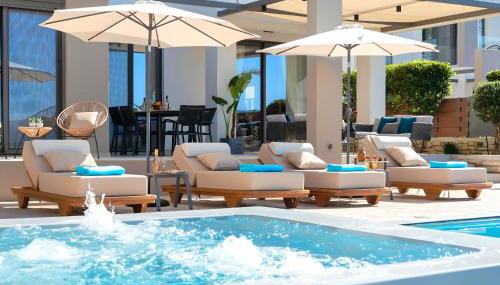 Minoas Villas Heated Pool - Foto 5, sunbed