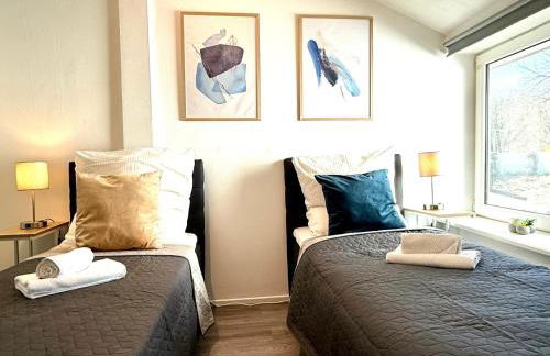 TT Living Apartments Rellingen I 1 & 2 Schlafzimmer I Küche I Spülmaschine I Parkplatz - Foto 44