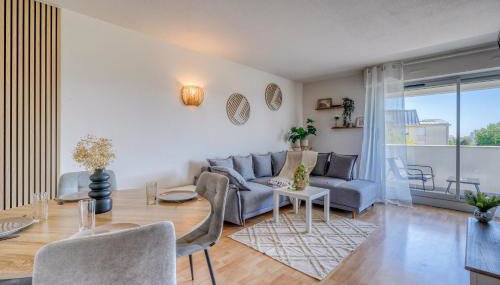 Appartement 2 pièces Tram direct aéroport & Bordeaux Parking - Foto 5