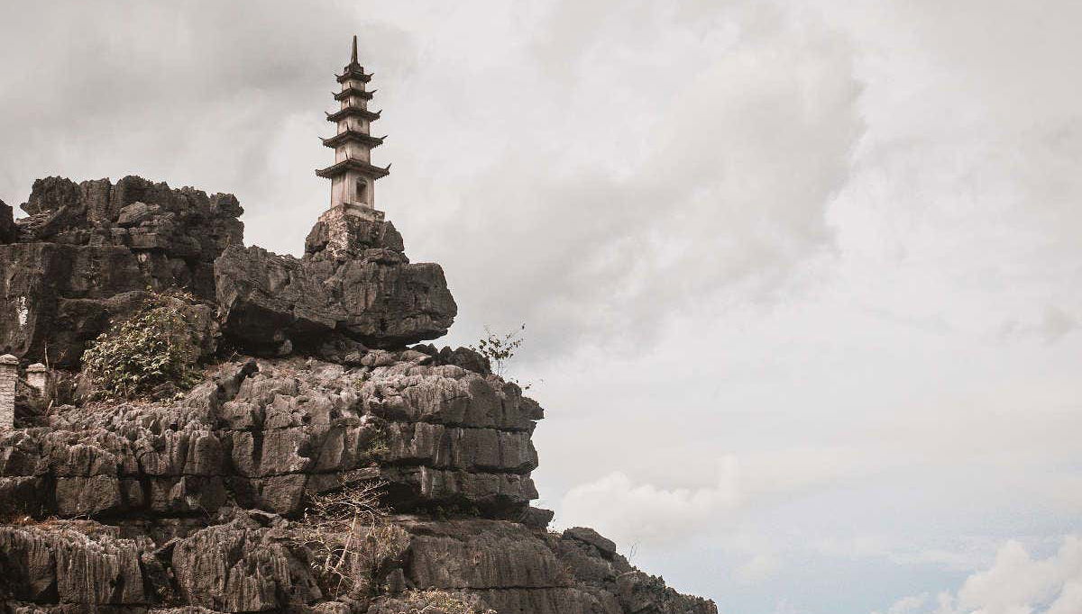 Cima de un monte en Ninh Binh