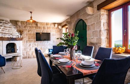 Dalmatian stone villa with heated pool - Foto 22