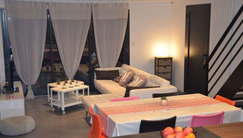 Villa en bois VUE MER avec jardin clos, WIFI, à 500m plage à l'Ile Grande en PLEUMEUR-BODOU REF-269 - Photo 2