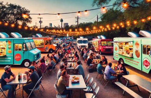 Longhorn Home with King Bed & Rain Showers Walk to DT Activities, Lake & Eateries - Foto 38