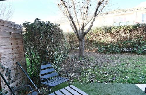 Le Cocoon Jasmin T2 RDC cosy avec jardin clos - Foto 8