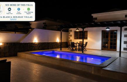 Stunning Villa Arabella - Heated Pool - BBQ - Amazing Terrace - Playa Blanca - Foto 6