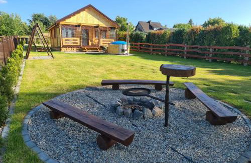 Siedlisko nr 5A nad jeziorem Skarlińskim, jezioro, mazury, domki letniskowe, bania - Foto 12