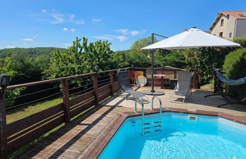 Châtel-guyon : Appart cosy avec place de parking et piscine près des thermes - Foto 7