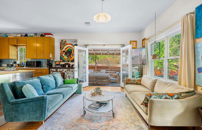 Eclectic 3 Bedroom Block From South Congress! - Foto 16