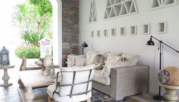 Zona de estar del vestíbulo