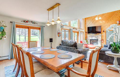 4 Mi to Slopes! Split Rock Resort Home with Fire Pit - Foto 9