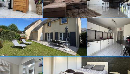 Jolie Colombe, maison 3 ch 2 sdb beau jardin terrasse aménagée à 15 mn à pied de la mer du centre Port en Bessin proche golf et d'Omaha Beach et Bayeux - Photo 2