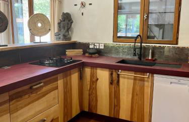 Villa Exotica et belle cabane en bois idéal famille - Foto 31