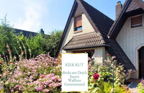 Ferienwohnung KIEK RUT - Familienzeit, Gartenstrand, Wallbox & Sauna, zusätzlicher Loft - Foto 1