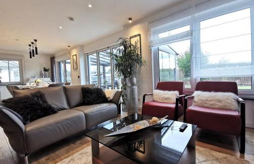 BohnApartments Luxury Villa Berlin - 210qm - Wintergarten - Kamin - 4 kostenlose Parkplätze - 6 Schlafzimmer - Neubau - Luxusausstattung - Foto 28