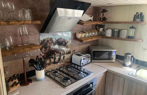 Oak Tree Lodge: Unique 2 level Shepherd's Hut: Dartmouth - Foto 11