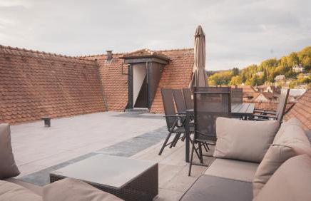 140qm Luxuriöses Penthouse mitten in Schwäbisch Gmünd, 70qm Dachterrasse & Top-Lage, mit WHIRPOOL, Jetzt buchen! - Foto 43