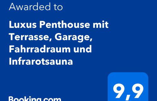 Luxus Penthouse mit Terrasse, Garage, Fahrradraum und Infrarotsauna - Foto 33