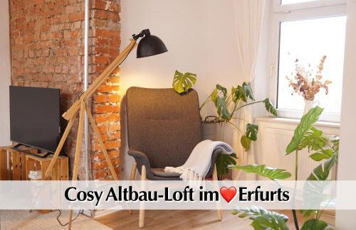 Helle Altbau FeWo mit Kingsize Bett, Smart-TV, Nobilia Küche - Nur ein kurzer Spaziergang in die Altstadt und zum Domplatz - Kostenlose Parkplätze in den umliegenden Straßen - Ausgewählte Tipps für Erfurt inklusive - Foto 1