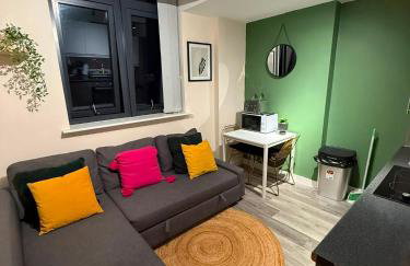 #115 ModernCity Escape Central Apartment- 10 mins to Royal Albert Dock Liverpool- Sleeps 4 - "Perfect for contractors and Families " - Foto 1