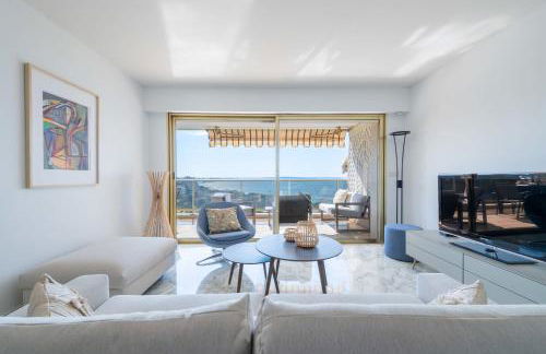 2-Br Apartment Sea View & Pool Cannes Croix des Gardes - Foto 3