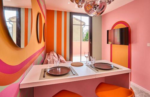 La Villa Orange - DISCO - proche cité médiévale et centre ville à pied - Foto 23