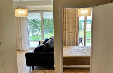 Urokliwy Apartament z dużym tarasem i widokiem na Jezioro Białe - Foto 22