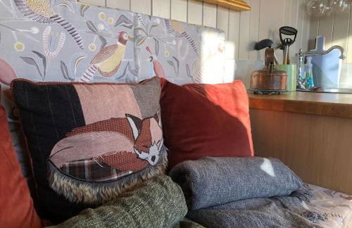 Private Shepherds hut with Castle view - Foto 36