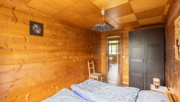 Welcoming Holiday Home in Saas Grund With Garden - Foto 5, Habitación