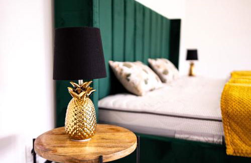 Design Apartment zentral für 6 in Andernach: Ausblick, WiFi, Küche - Foto 27