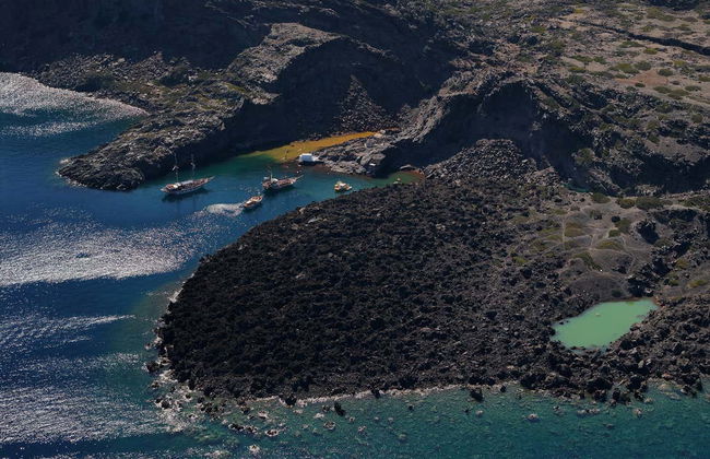 Glass-Bottom Boat Tour of Santorini Caldera - Photo 10