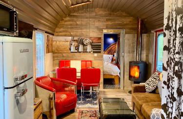 Gleis 2, Waggon mit Ofen, optional mit Whirlpool und Sauna - Foto 28