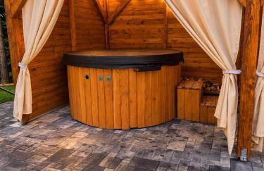 Domek letniskowy Leśne Zacisze- jacuzzi, balia ogrodowa, grill i altana - Foto 12