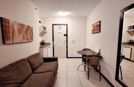 Studio pé na areia, vista, internet e ar - Foto 69