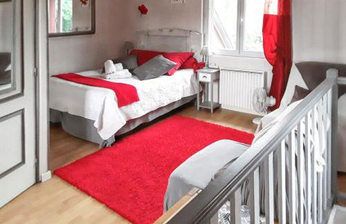 Appartement cosy aux Authieux Papion 15 m² avec jardin privatif - Foto 2