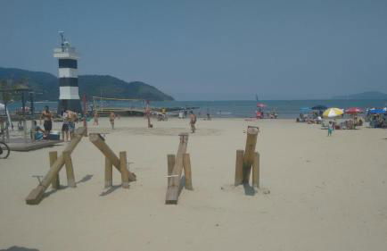 Apartamento Studio ao Lado da Praia com Wi-Fi e TV Smart - Foto 33