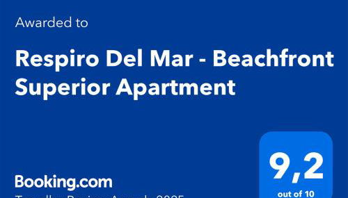 Respiro Del Mar - Beachfront Superior Apartment - Foto 2