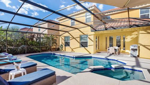 Spacious 6-Bedroom Getaway with Game Room, Private Spa & Sunny Pool Deck in Premier Resort Setting - Foto 5, sunbed