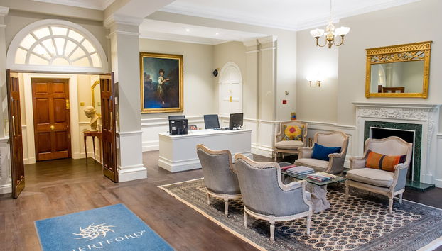 Zona de estar del vestíbulo