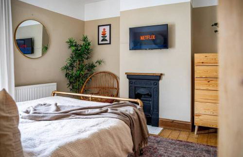 Boho Beach House Hot Tub, 3 Bedroom - Foto 18