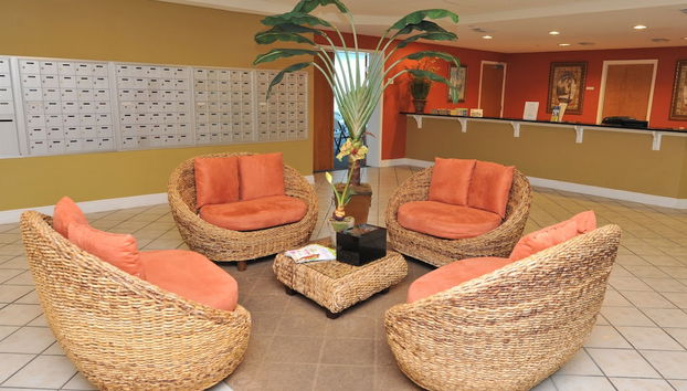 Sitzecke in der Lobby