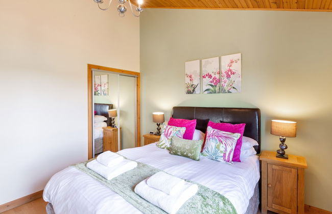 Douglas Fir Lodge With Hot Tub Near Cupar, Fife - Foto 6