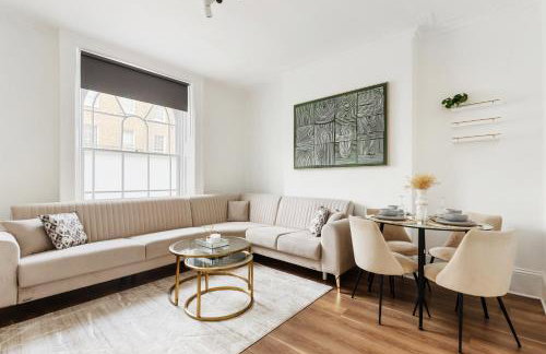 Modern Flat with High Ceilings, Heart of Baker St - Foto 5