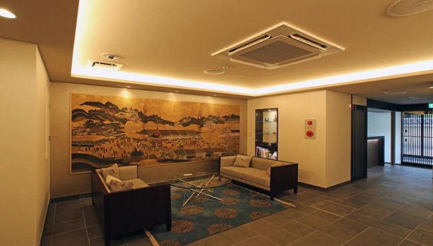 Sala de estar do lobby