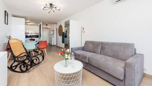 Menton, Appartement 3 pièces, clim garage, piscine - Photo 2