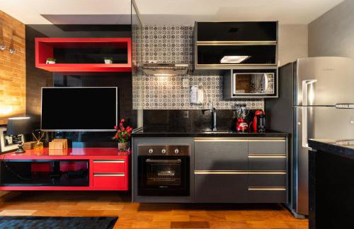 Rosemari's Apartments Centro SP com Piscina e Wi-Fi rápido - Foto 59