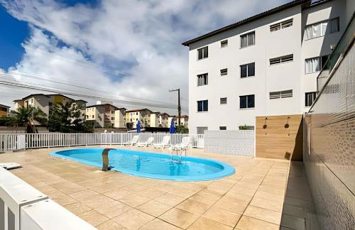 Apto com AR, 3/4 em condomínio com piscina e lazer - Foto 22