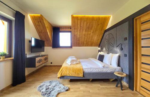 LK Mountain Residence domki i segmenty z prywatnym jacuzzi, sauną i widokami na góry i jezioro - Foto 33