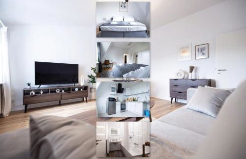 Business Design-Apartment Duisburg - 55qm, Küche & Arbeitsplatz - by Lott Living - Foto 1